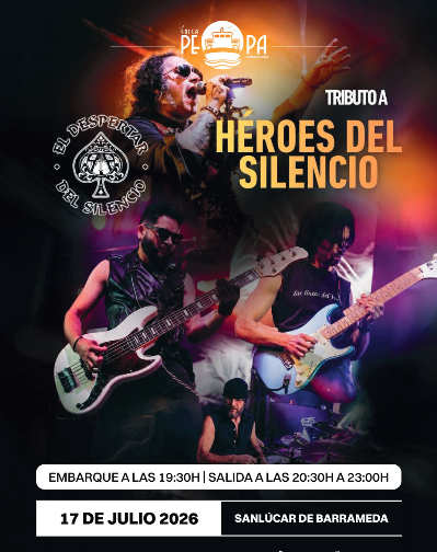 Tributo a Héroes del Silencio en Buque La Pepa