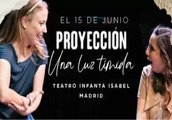 Una Luz Timida Proyeccion en Madrid