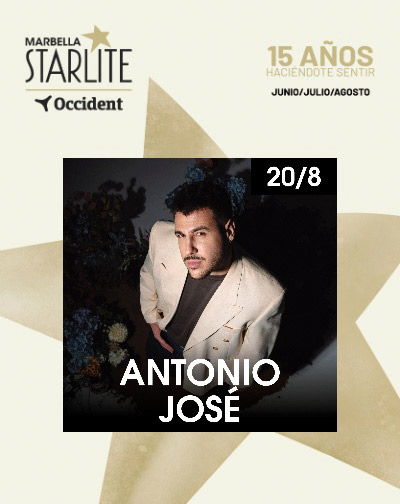 Antonio José – Starlite Occident 2026