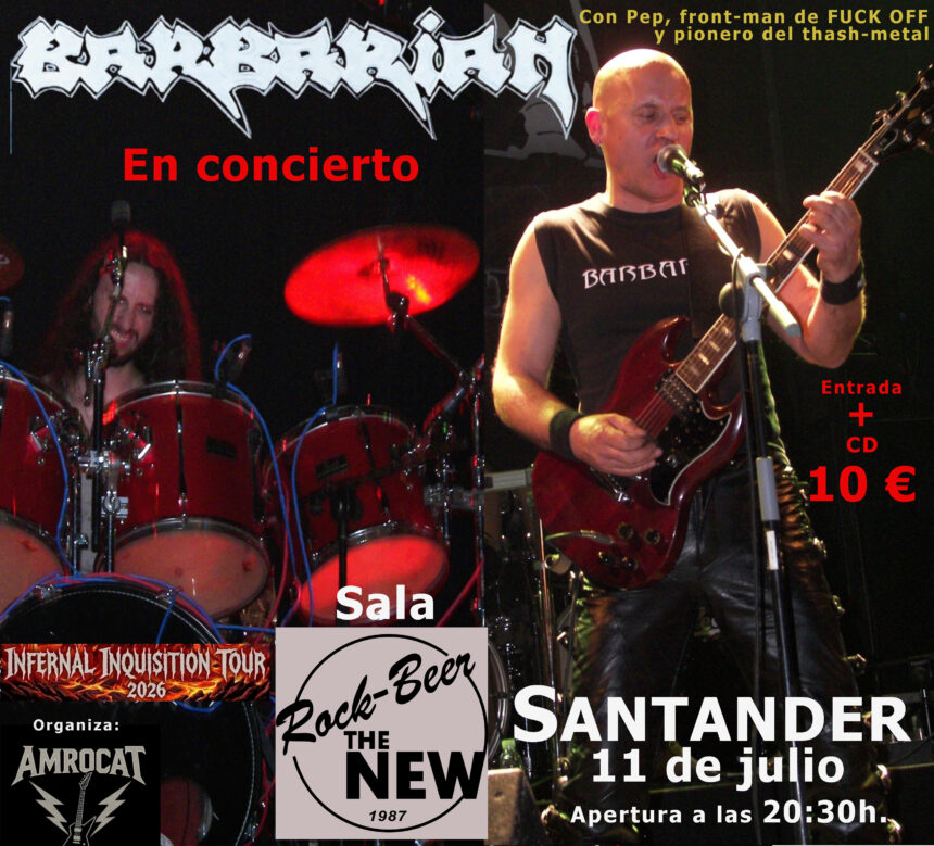 Agenda de eventos en Cantabria - Julio 2026 BARBARIAN