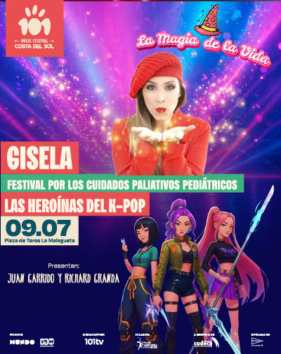 Gisela La Magia de la Vida y Las Heroinas del K POP 101 Music Festival 2026