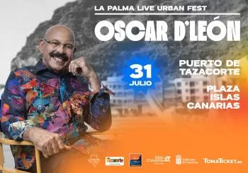 Agenda de eventos destacados en Tenerife - Julio 2026 Oscar D Leon en La Palma
