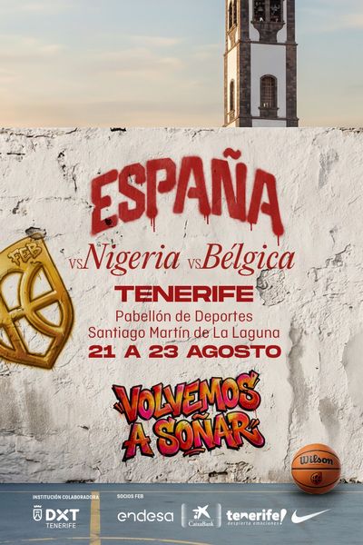 Torneo de Baloncesto ESPAÑA vs NIGERIA/BELGICA - Tenerife