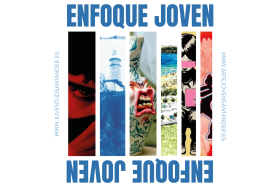 "Enfoque joven", exposición artística urbana de jóvenes talentos cartel enfoque joven cuadrado 0