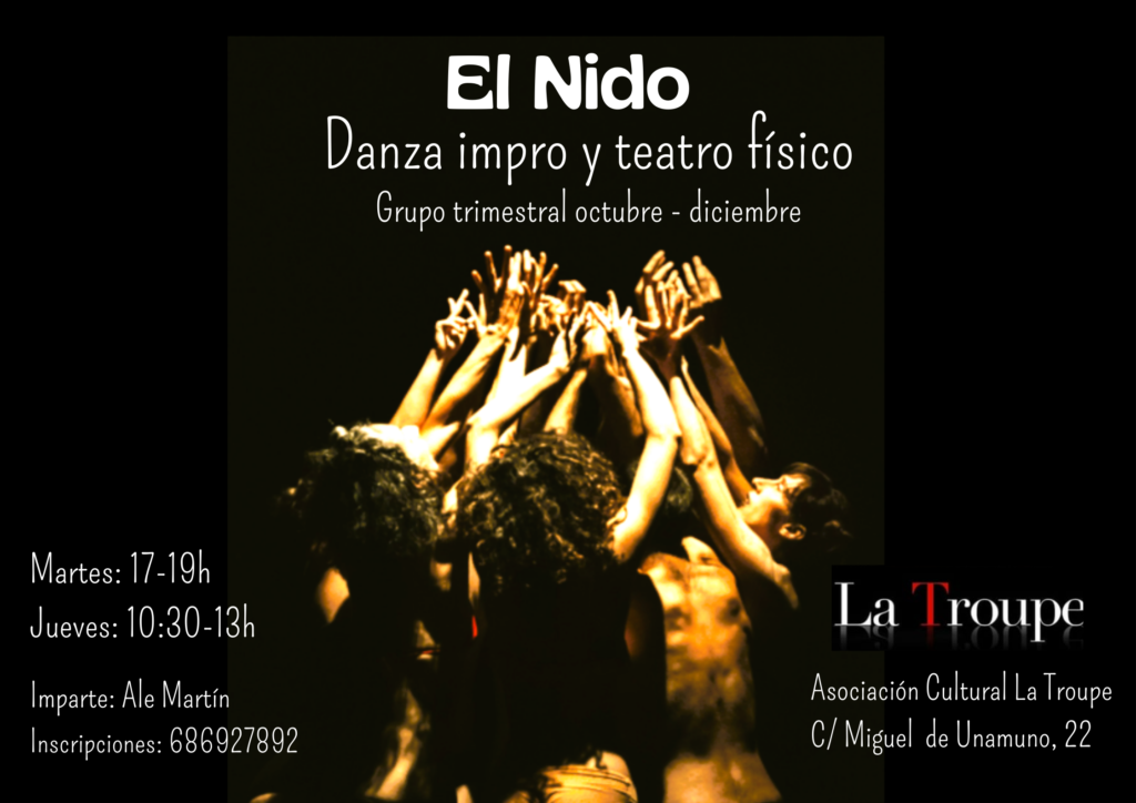 Grupo regular de danza impro y teatro físico nido1