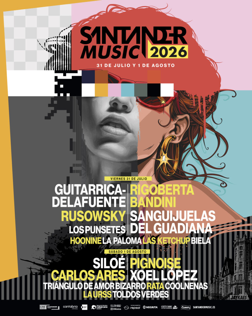 Santander Music 2026: Guitarricadelafuente, Rigoberta Bandini, Rusowsky y Siloé