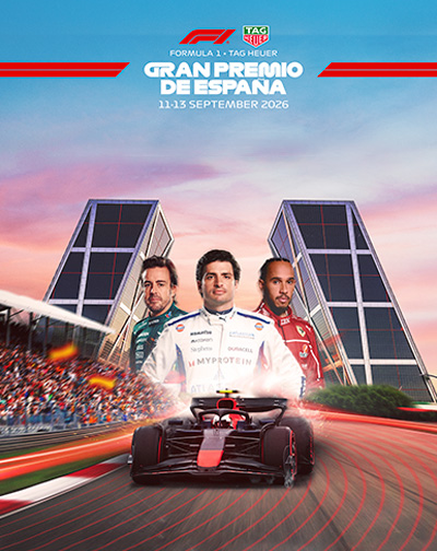 Entradas + HOTEL - Fórmula 1 Tag Heuer Gran Premio de España 2026 Entradas HOTEL Formula 1 Tag Heuer Gran Premio de Espana 2026