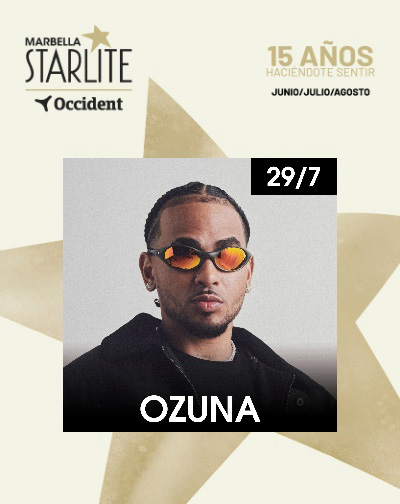 Ozuna Starlite Occident 2026 1