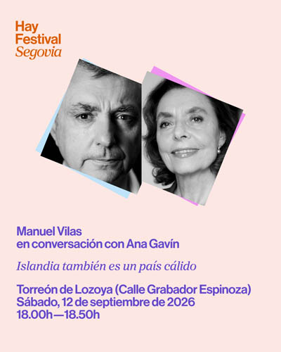 Islandia también es un país cálido - Hay Festival Segovia 2026 Islandia tambien es un pais calido Hay Festival Segovia 2026