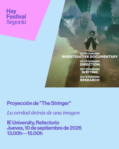 Proyeccion de The Stringer La Verdad detras de una Imagen Hay Festival Segovia 2026