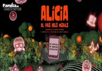 Alicia al pais dels mobils en Barcelona