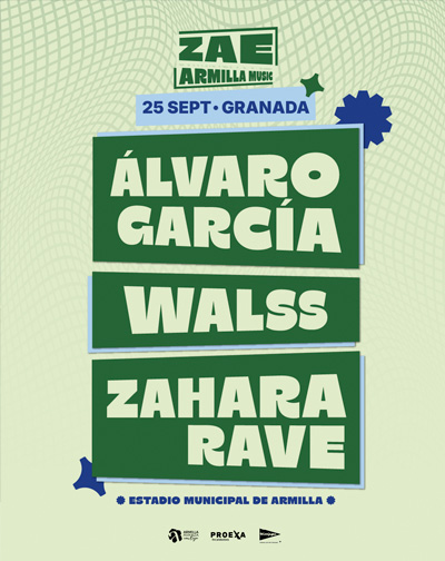 Alvaro García, Walls, Zahara Rave – ZAE- Zona de Altas Emociones