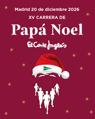 Carrera El Corte Ingles Papa Noel
