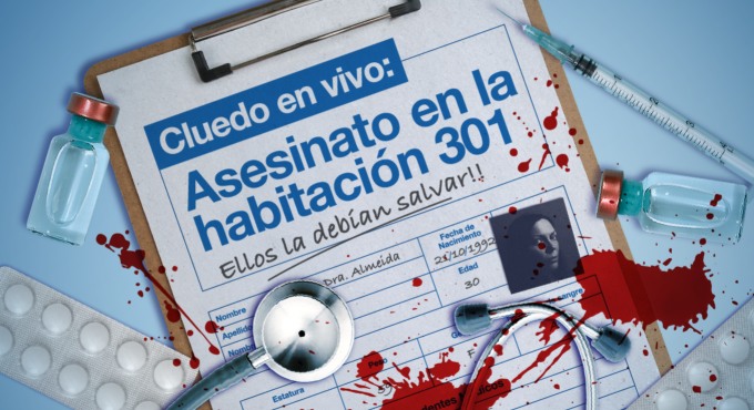 Cluedo en Vivo Asesinato en la Habitacion 301