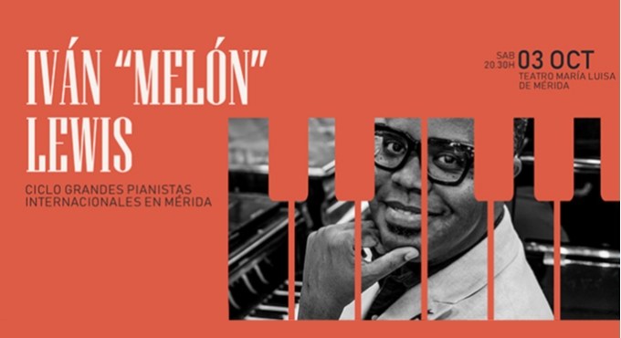 Concierto Ivan Melon Lewis Ciclo Grandes Pianistas Internacionales en Merida