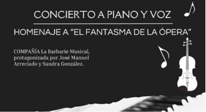 El Fantasma de la Opera Concierto a Piano y Voz