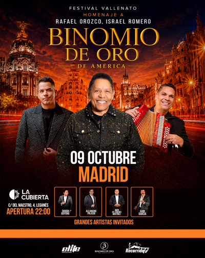 Festival Vallenato Homenaje a Rafael Orozco Israel Romero Binomio de Oro de America 1