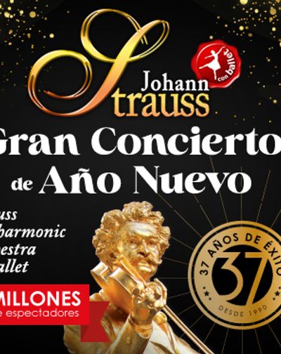 Johann Strauss: Gran Concierto de Año Nuevo - Strauss Philharmonic Orchestra & Ballet Johann Strauss Gran Concierto de Ano Nuevo Strauss Philharmonic Orchestra Ballet
