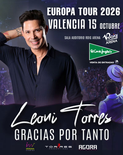 Leoni Torres Gracias por Tanto 2026 5