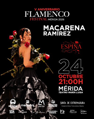 Macarena Ramirez Espina Festival Flamenco de Merida