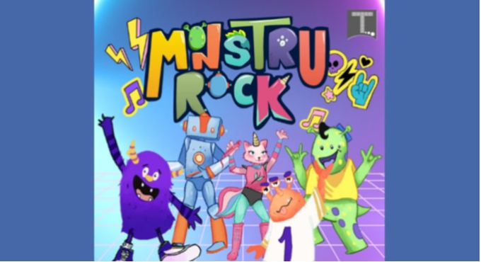 Monstrurock Banda de Rock para Ninos y Ninas
