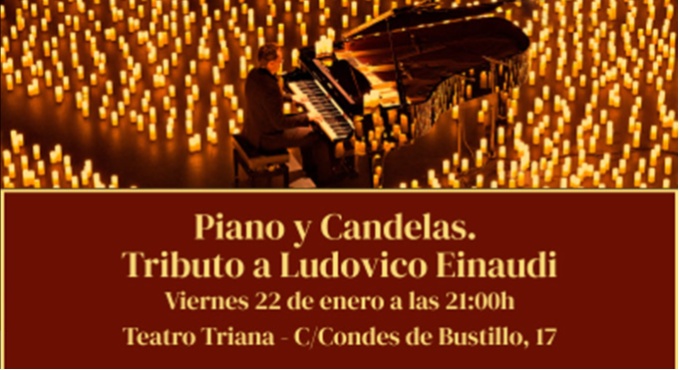 Piano y Candelas. Tributo a Ludovico Einaudi