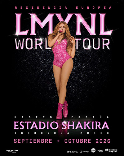 Shakira Las Mujeres Ya No LLoran Residencia Europea 11