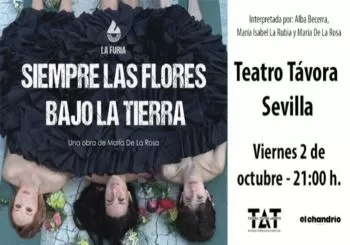 Siempre las flores bajo la tierra en Sevilla