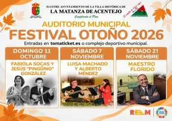 Abono Festival de Otoño 2026 en La Matanza – Tenerife