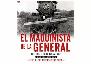 El maquinista de la General de Buster Keaton en concierto El maquinista de la General de Buster Keaton en concierto